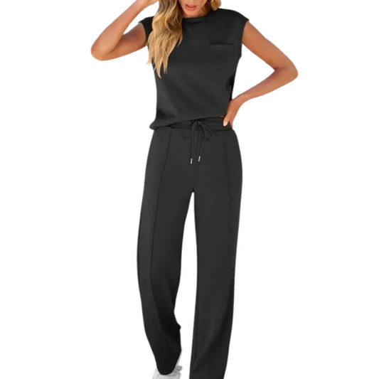 KAIYA™ – Casual Zomer Zachte Lounge Co-Ord