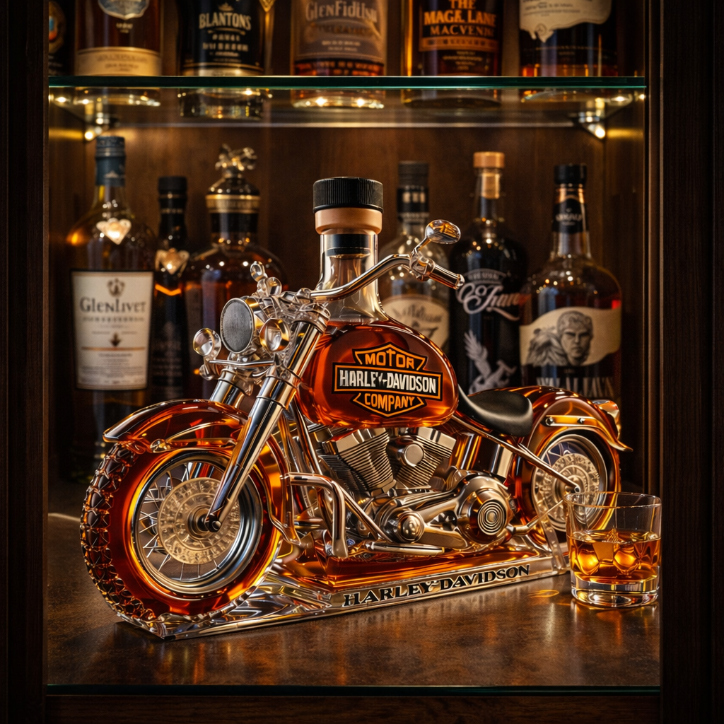 Whisky Fles - Harley Davidson Editie
