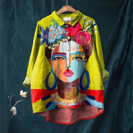 Amelia | Artistiek Portret Shirt