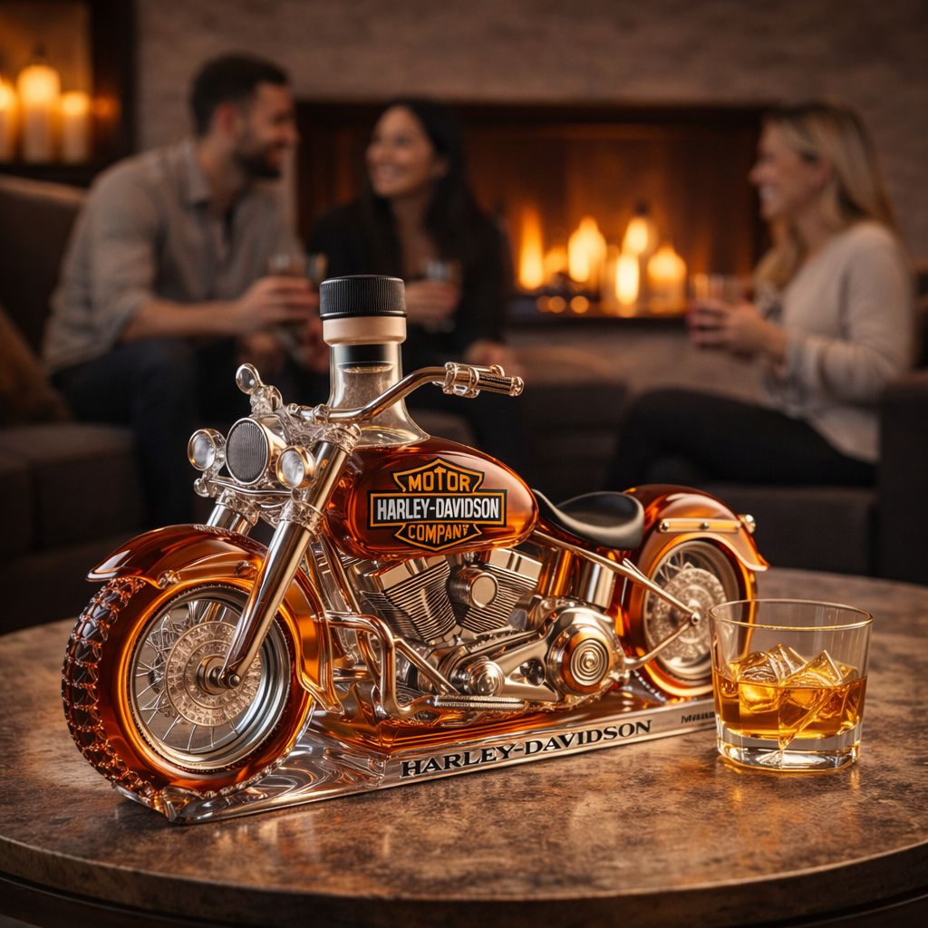 Whisky Fles - Harley Davidson Editie