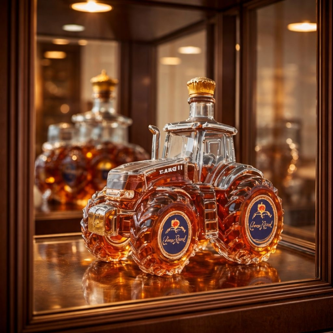 Whisky Fles - Speciale Editie Tractor