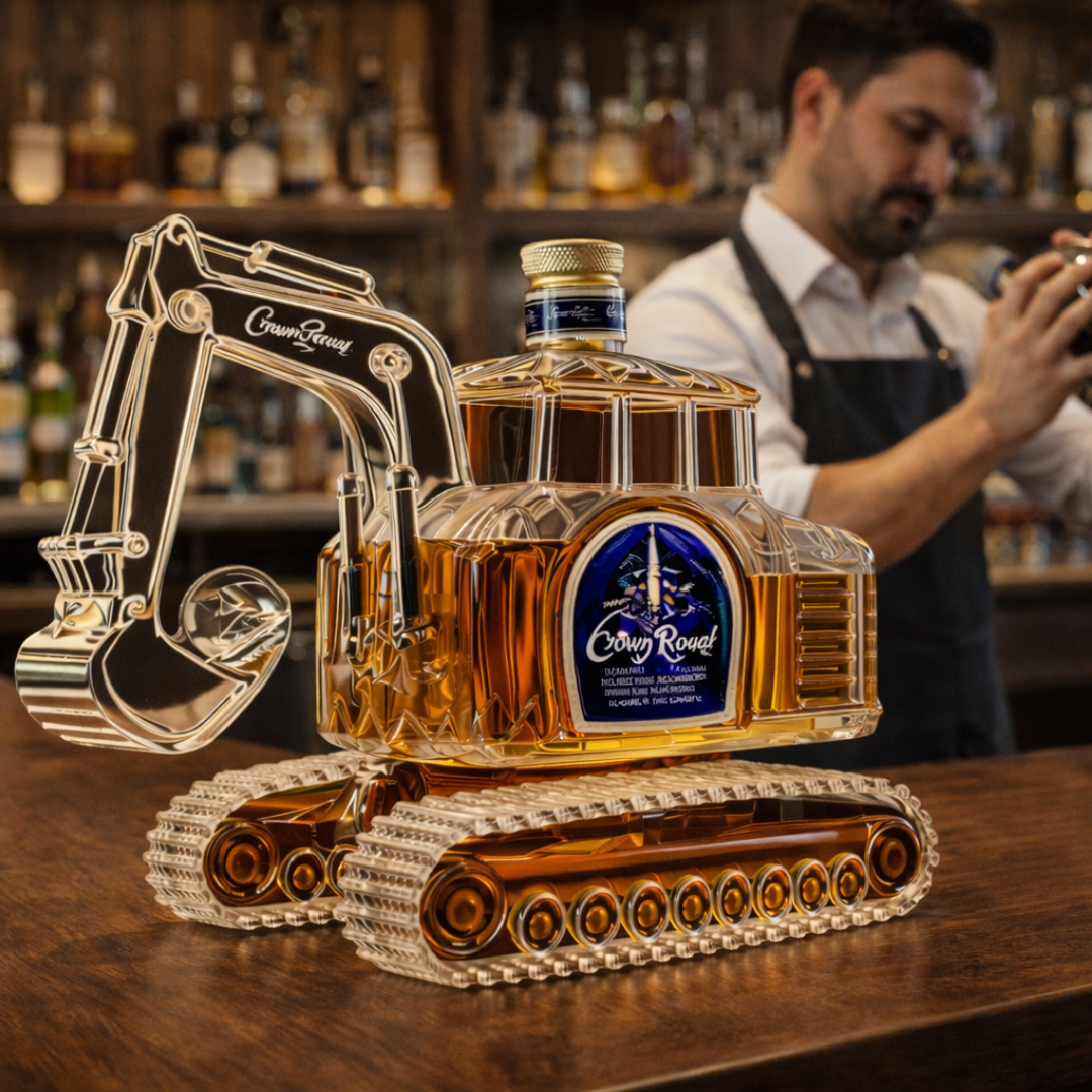 Whisky Fles - Graafmachine Editie