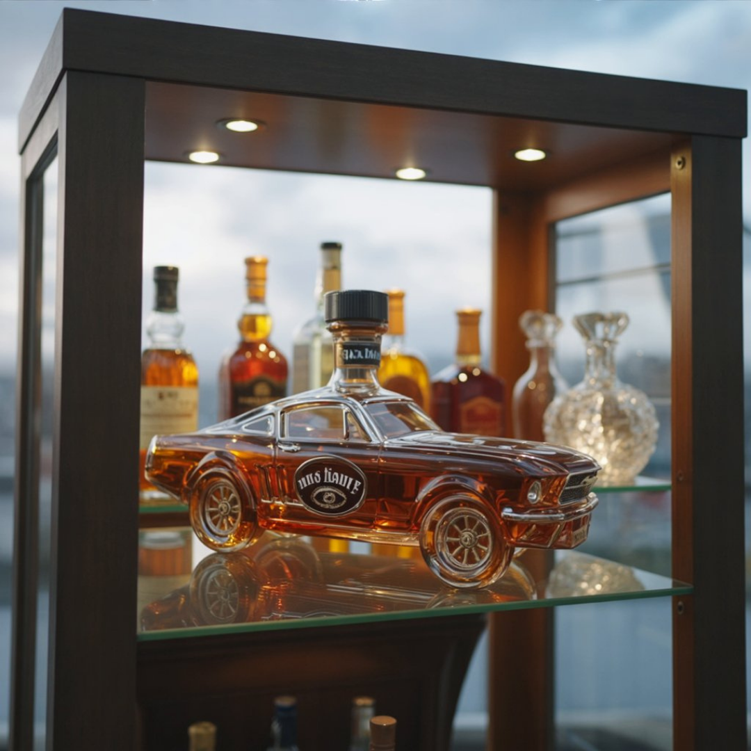 Whisky Fles - Mustang Editie