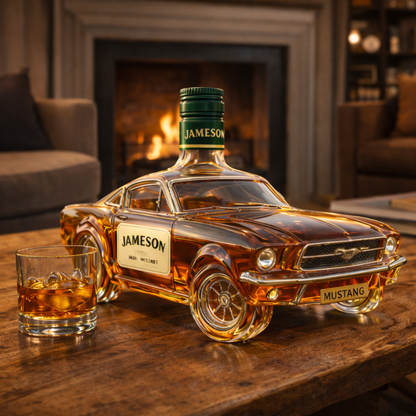 Whisky Fles - Mustang Editie