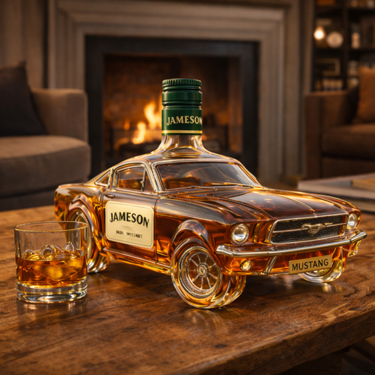 Whisky Fles - Mustang Editie