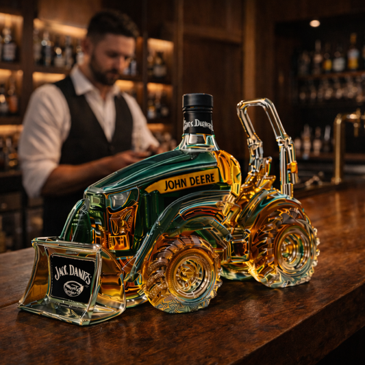 Jack Daniel's Whisky Fles - Tractor Editie
