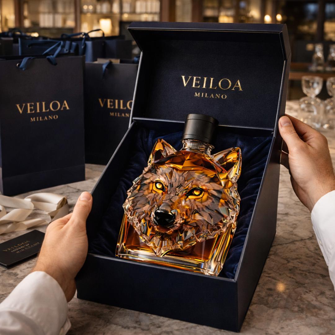 Whiskyfles - Wolf Editie