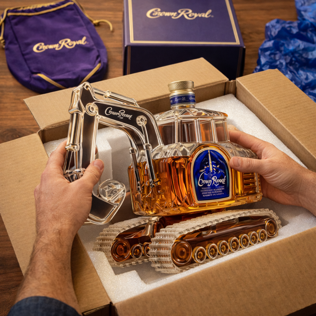 Whisky Fles - Graafmachine Editie