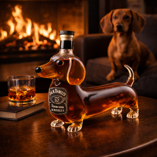 Jack Daniel's Whisky Fles - Teckel Editie