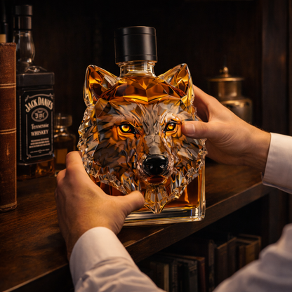 Whiskyfles - Wolf Editie